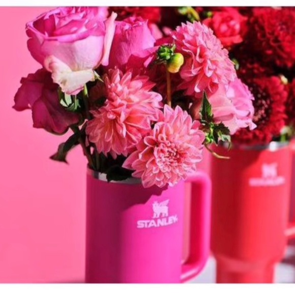 STANLEY Limited Edition Cosmo Pink 40oz Valentines Day Stanley - Picture 3 of 4
